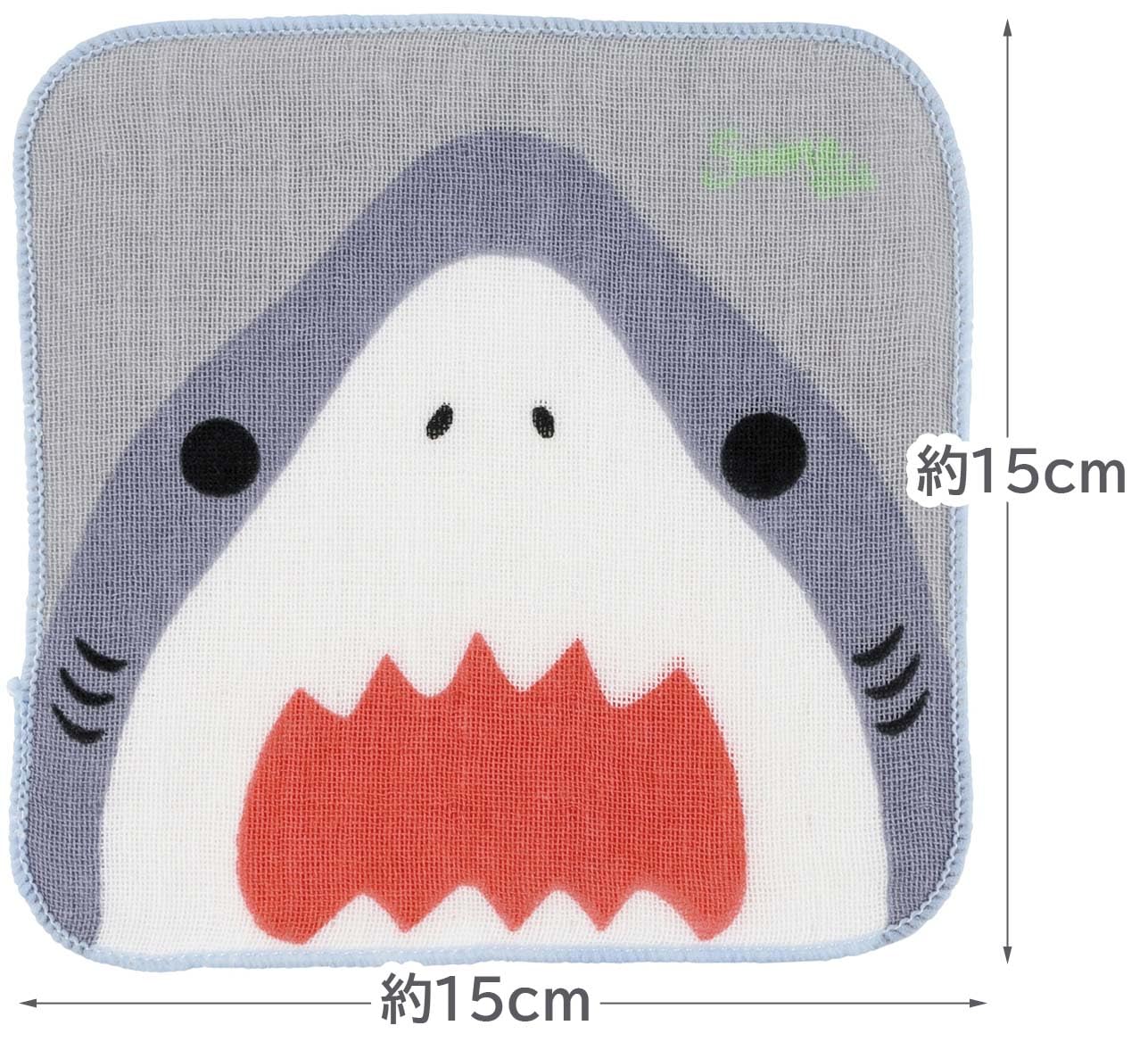 Amazon｜スケーター(Skater) ミニタオル S サメッチ 縦15×横15cm